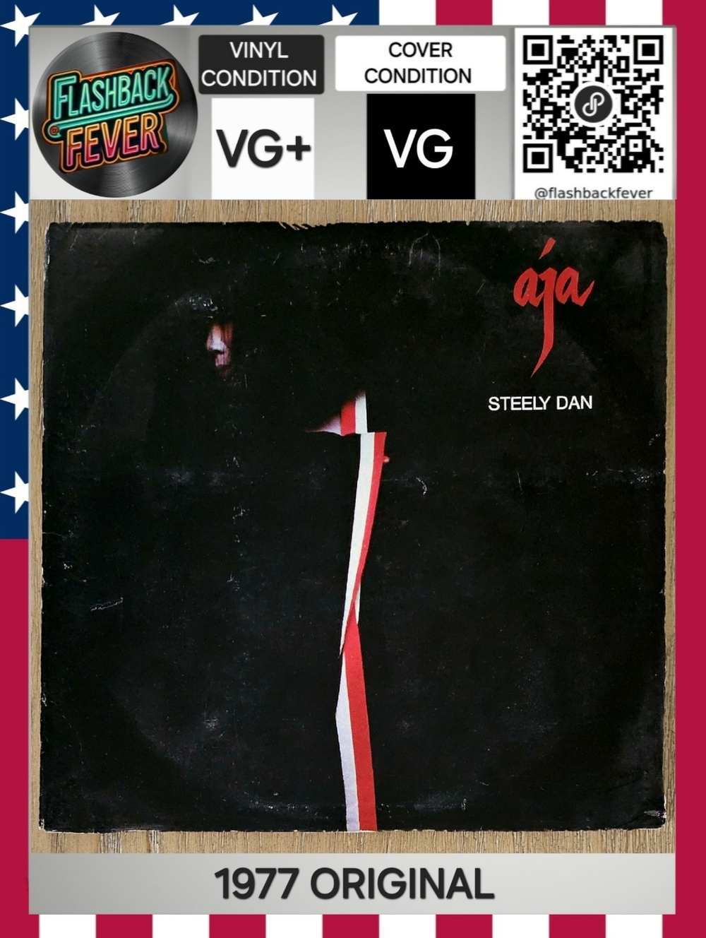 STEELY DAN•Aja•1976 US (#AB-1006) Santa Maria Pressing, Gatefold